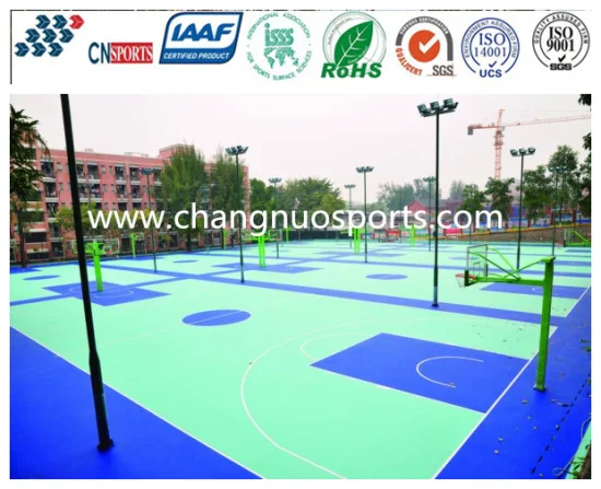 Pavimentazione per campi sportivi con struttura in legno per pavimentazioni basket indoor e outdoor